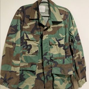 VINTAGE ARMY FATIGUE JACKET